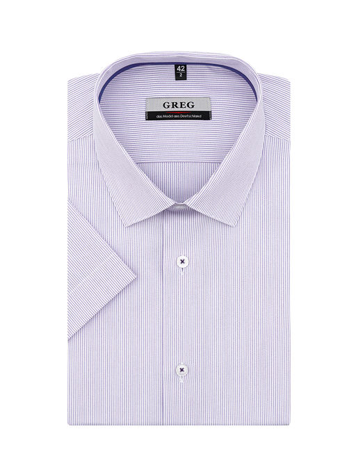 Сорочка мужская короткий рукав GREG 171/207/012/Z/1p  фото 2