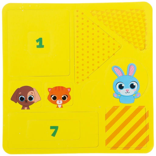 Детская развивающая игра Крошка Я «Маленький строитель / Транспорт», EVA + карточки, виды МИКС, Крошка Я