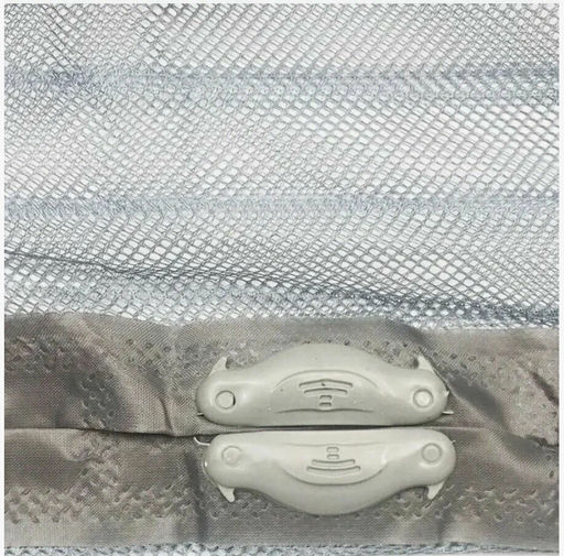 Анти - москитная занавеска - сетка для двери на магнитах 100х210см, серая