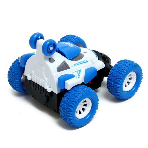 Машинка Перевёртыш, радиоуправляемая, работает от аккумулятора, цвет синий - Автоград фото 5