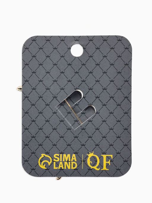 Брошь «Птица» ласточка,  цветная в золоте