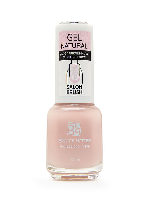 Brigitte Bottier GEL NATURAL укрепляющий тон 02 пастельно-розовый 12мл
