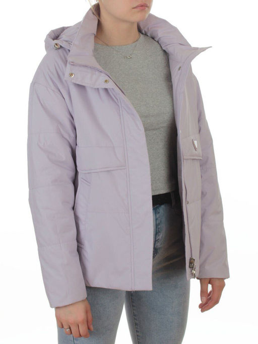 7060 LILAC Куртка демисезонная женская (100 гр. холлофайбер) - Fashion фото 8