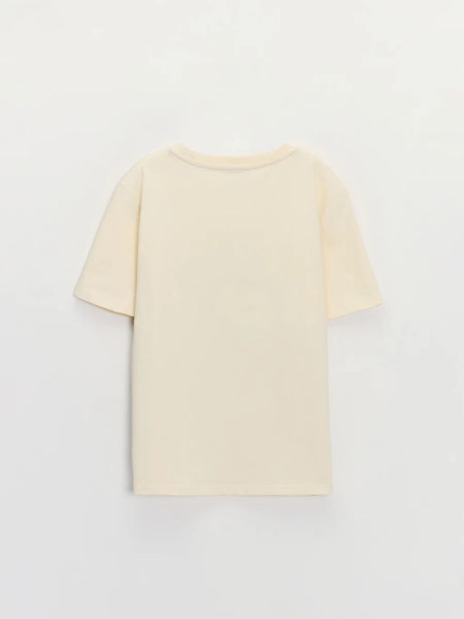 Футболка из хлопка с принтом ZR2605023411-9 / Zarina