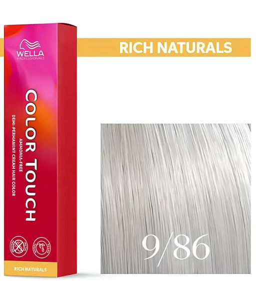 Краска Color Touch 9/86 Rich Smokey Blonde Naturals, 60 мл Wella Professionals
