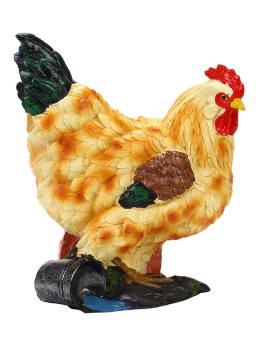 Садовая фигура из полистоуна «Курица», 22×13×25.5 см