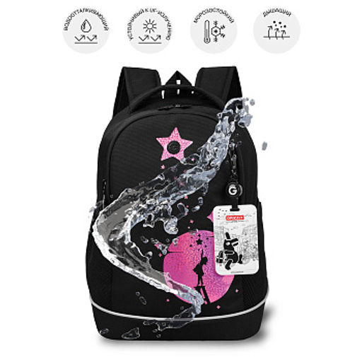 RG-663-1 Рюкзак школьный с картхолдером на держателе - Grizzly фото 40