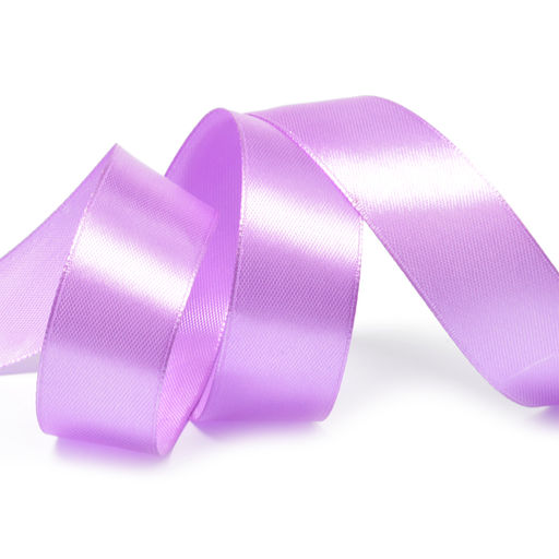 Лента атласная 25мм цв.3114 фиолетовый IDEAL уп.27,4 м картон