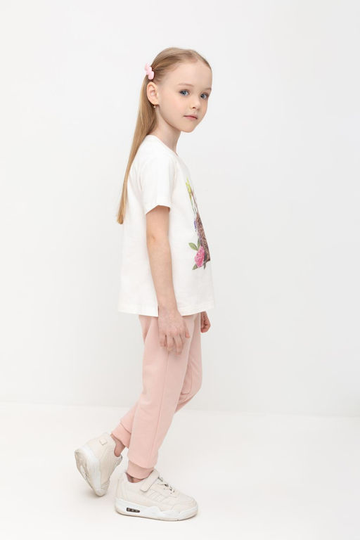 CROCKID дымчатая роза брюки для дев