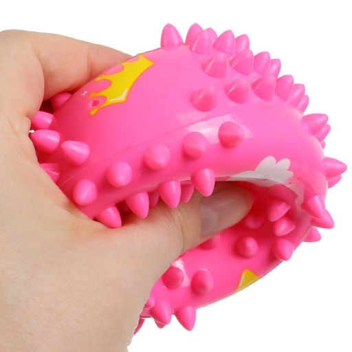 Развивающий тактильный мячик Крошка Я «Принцесса», ø9 см, с пищалкой, от 6 мес.