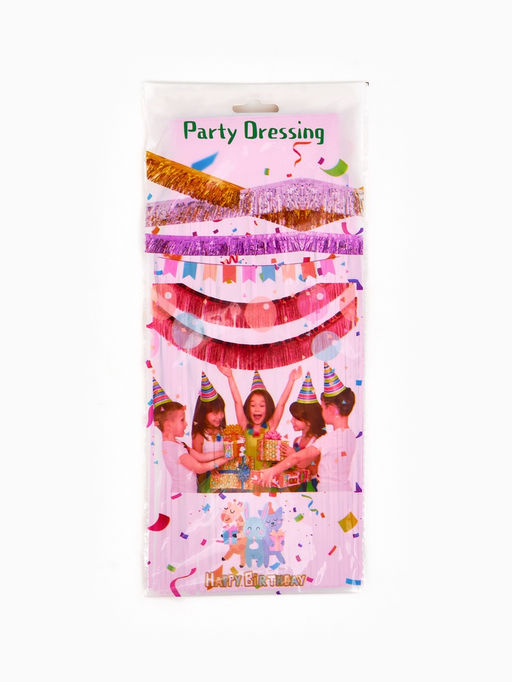 Цена за 2 шт. Гирлянда «Дождик», 3 метра, цвет фиолетовый