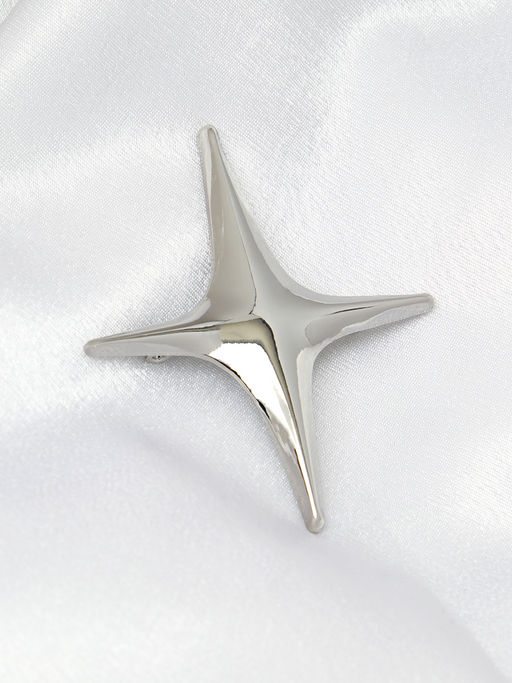 Брошь Звезда / 4047S /уп 12/