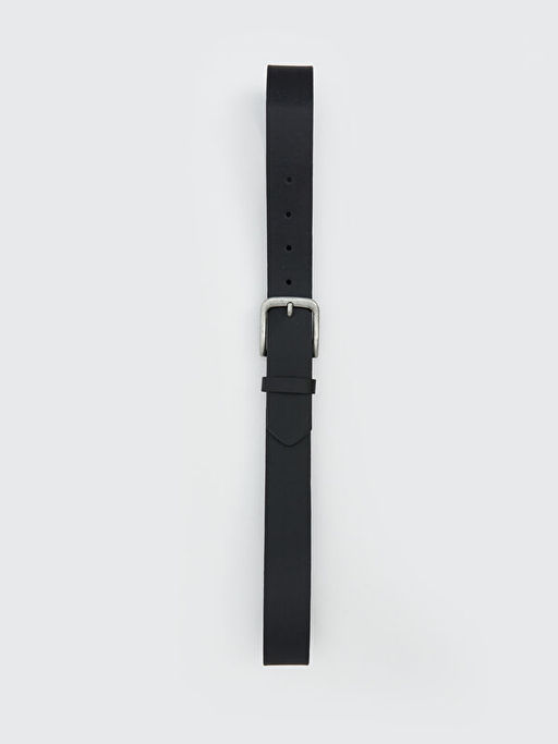 Deri G?r?n?ml? Erkek Kemer