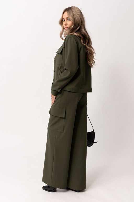 Брюки Golden Valley 16604 темно-зеленый  фото 3