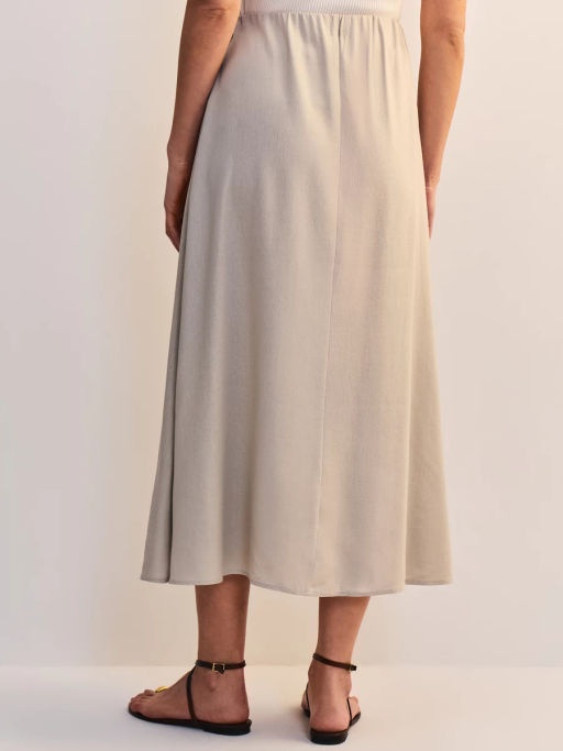 Юбка миди из вискозы и льна ZR2605013502-36 / Zarina