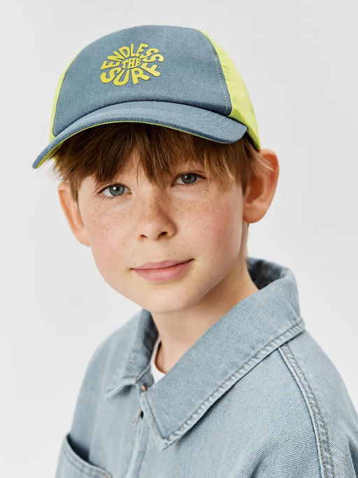 ACOOLA / Кепка детская Blok синий  фото 5