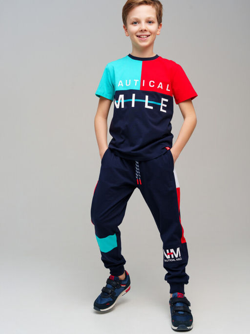 PlayToday / Комплект для мальчика: футболка, брюки фото 4