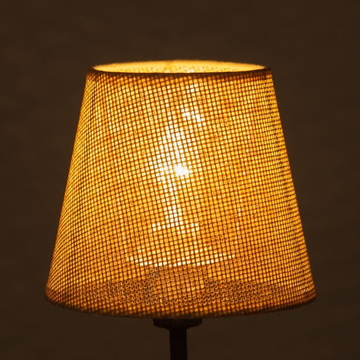 Абажур для люстры "Саржа" E27 бежевый 15х15х13 см