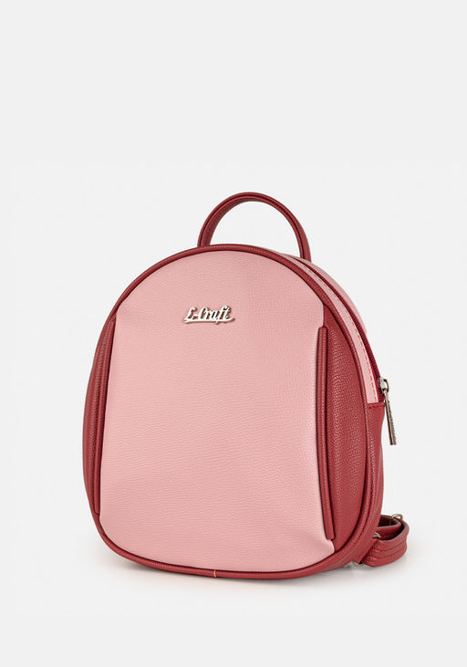 Рюкзак Модель №1466 | кожзам | зернистая | красный розовый | Р831-9 | 32327 - L-craft фото 2