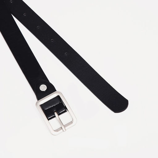 Ремень женский, ширина 2,4 см, винт, пряжка металл, цвет чёрный - Simaland фото 2