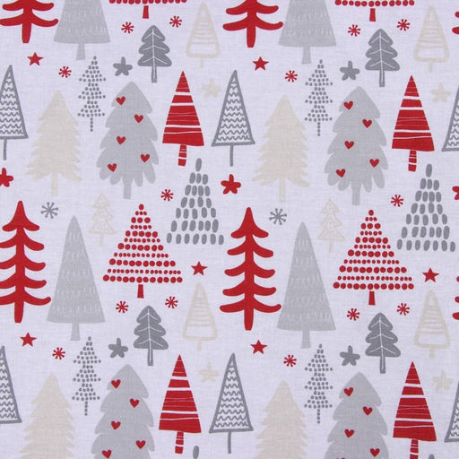 Постельное бельё Этель Евро New Year's pattern 200х217 см, 220х240 см, 70х70 см - 2 шт, бязь фото 7