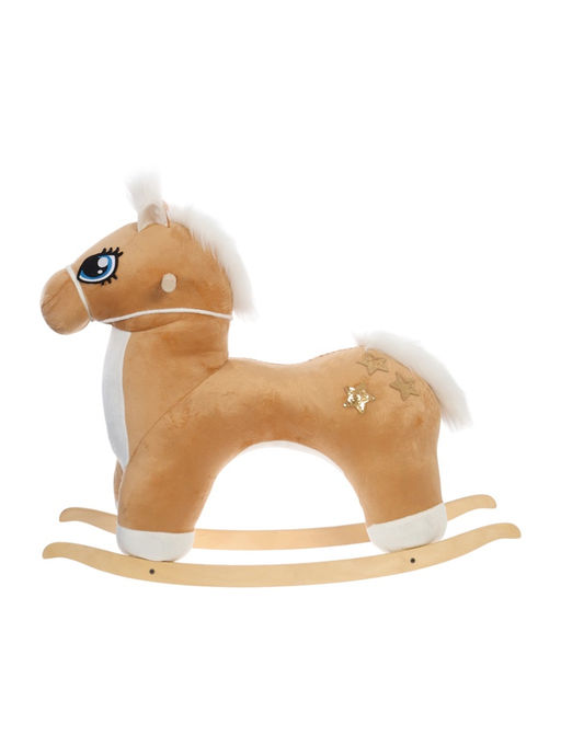 Качалка Лошадка: Звёздочка, не музыкальная, цвет бежевый - Zabiaka фото 5