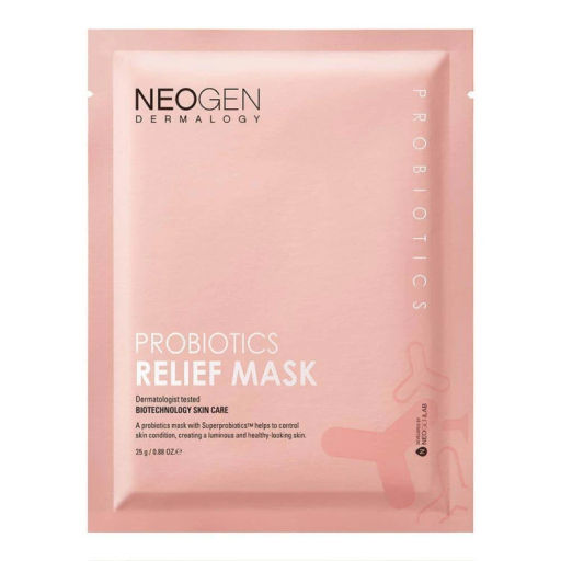 Neogen Probiotics Relif Mask, 25g*1ea - Восстанавливающая маска с пробиотиками и пептидами 25г.*1шт