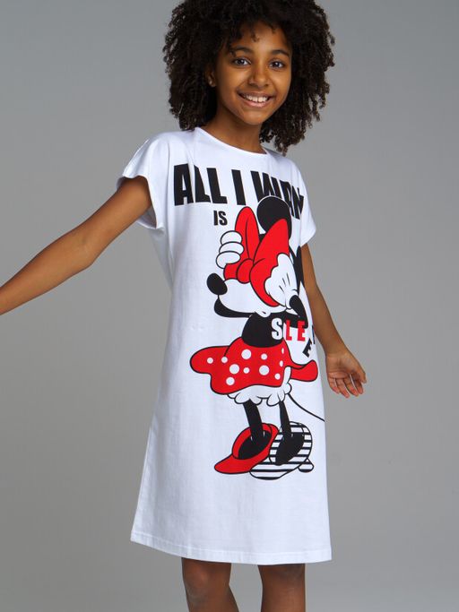 Сорочка ночная PlayToday Disney Minnie Mouse хлопок с эластаном в ассортименте  фото 4