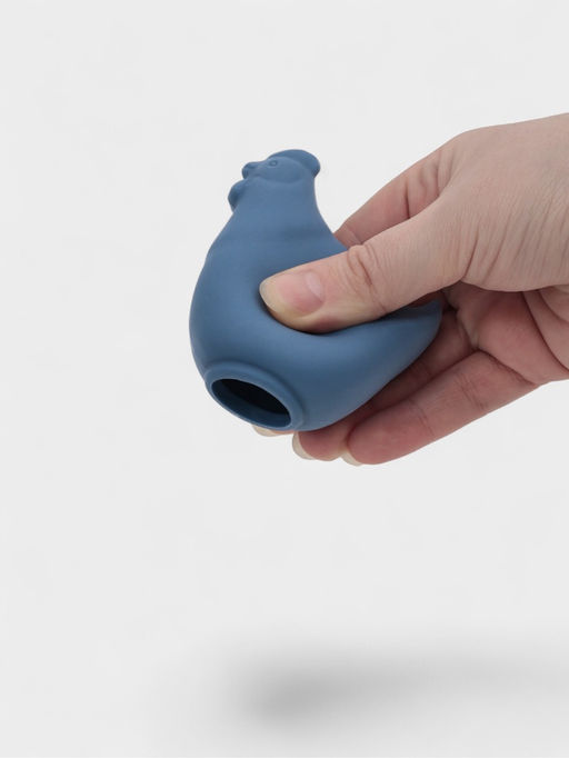 Разделитель белка и желтка «Ряба», 8.5×8×8, силикон, синий