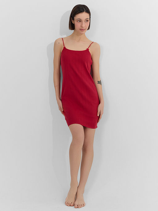 Сорочка ночная женская красная - Mark formelle фото 5