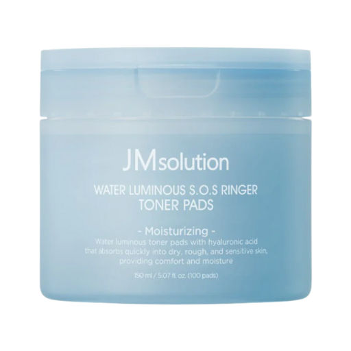 JMsolution Water Luminous S.O.S Ringer Toner Pads, 100ea - Тонер-пэды для лица с гиалуроновой кислотой