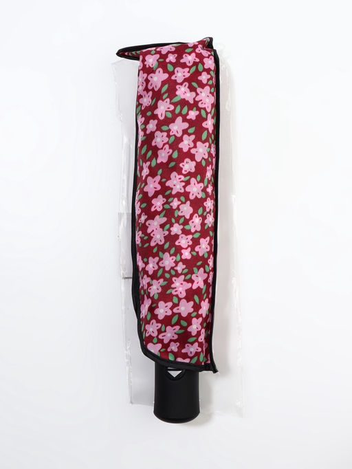 Зонт автоматический Цветы, 3 сложения, 8 спиц, R=47/55 см, d=94 см, МИКС