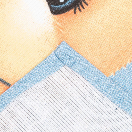 Полотенце Доляна Цыплёнок и куличи 35х60 см, 100% хл, рогожка 164 г/м2  фото 4