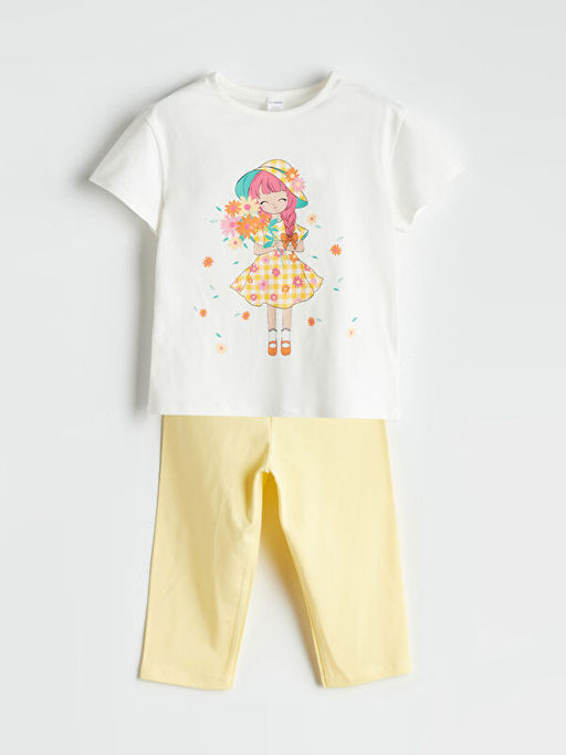 Penye K?z ?ocuk Ti??rt ve Tayt 2li