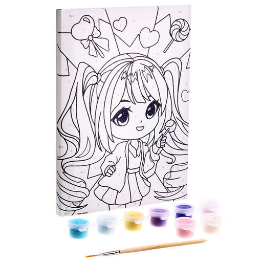 Картина по номерам Сладкое настроение, 21 15 см - Школа талантов фото 3