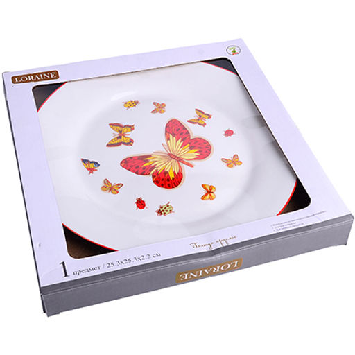 30787 Блюдо круглое 25,5см Романтика доломит LR (х24) - Mayer&boch фото 2