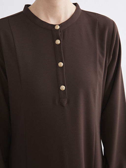 Hakim Yaka A Kesim Elbise