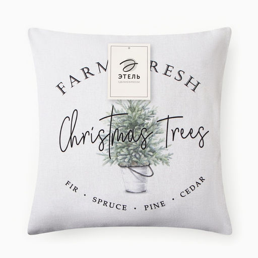 Наволочка декоративная Этель Christmas trees 40х406 см, 100% хлопок  фото 6