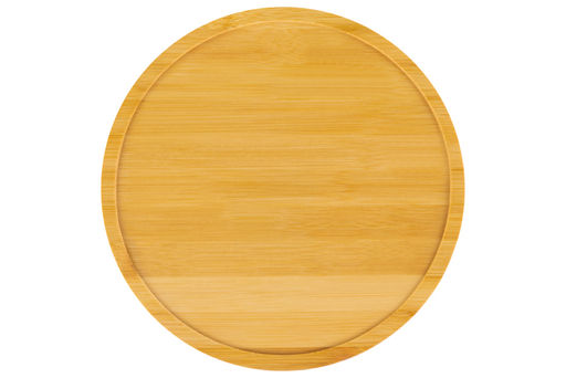 Тарелка сервировочная - менажница 23*23*5 см 450 мл Улитка глубокая на деревян. подставке-подносе - Elan gallery фото 7