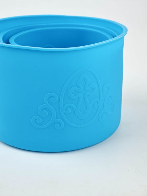 Силиконовая форма ХВ для кулича на Пасху, 3 шт.