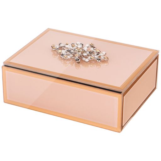 ШКАТУЛКА КОЛЛЕКЦИЯ BROOCH ЦВЕТ:БЕЖЕВЫЙ 16*12*8 СМ