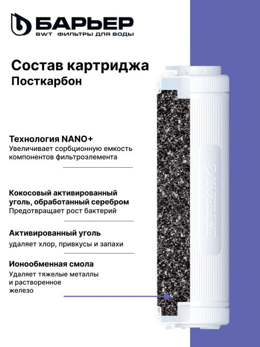 -10% Сменный комплект фильтров Профи Комплекс, Барьер  фото 6
