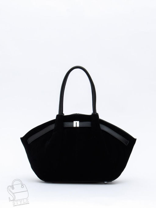 Сумка женская кожаная 2346YF black Polina&Eiterou  в Новосибирске