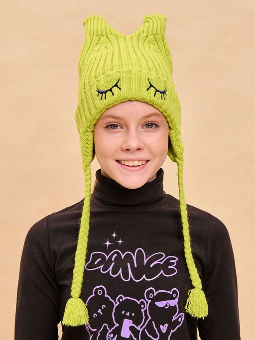 PELICAN, шапка для девочек, Яблочный