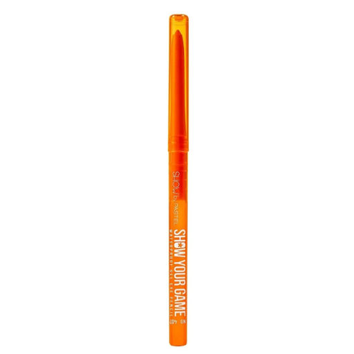 Контур для глаз гелевый Show Your Game Waterproof Gel Eye Pencil, 407 оранжевый 410407
