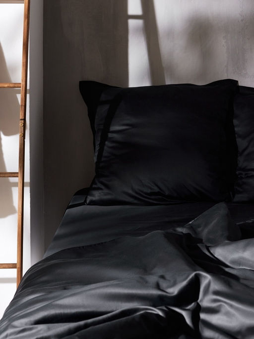 Пододеяльник 1.5-спальный SL Home, 180220 см, чёрный, тенсель - Sima-land home фото 5