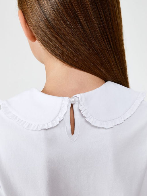 ACOOLA / Блузка детская для девочек Roberta белый фото 9