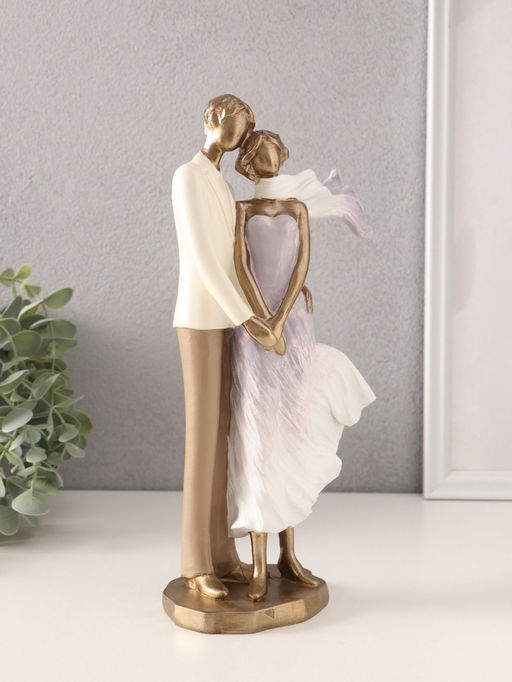 Фигурка полистоун Ветер. Пара влюблённых, 14?8?27 см