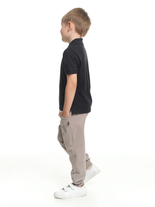 Брюки спортивные для мальчика 22-0512 серый - Mini maxi фото 4