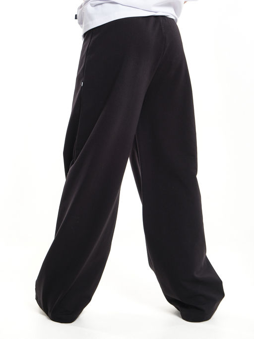 Брюки палаццо синие школьные штаны детская одежда девочке 22-7325 синий - Mini maxi фото 8